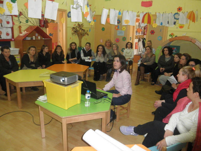 Ομιλία της Ψυχολόγου κ. Φανής Μπασιούρη στον Παιδικό Σταθμό Αγγελοχωρίου